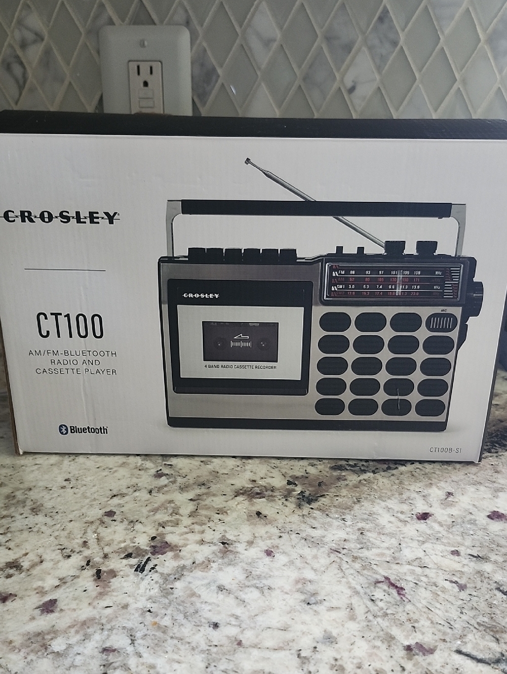 Crosley Bluetooth Radio And Cassette Player